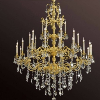Đèn chùm đồng nến - 576PJCVP